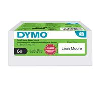 Dymo Authentic LabelWriter Small Name Badge Labels | 41 mm x 89 mm | Self-Adhesive | 12 Rolls of 300 Easy-Peel Labels (3,600 Count) | for LabelWriter Label Makers | Made in Europe