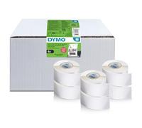 Dymo Authentic LabelWriter Small Name Badge Labels | 41 mm x 89 mm | Self-Adhesive | 6 Rolls of 300 Easy-Peel Labels (1,800 Count) | for LabelWriter Label Makers | Made in Europe