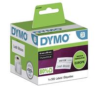 DYMO Authentic LabelWriter Small Name Badge Labels | 41 mm x 89 mm | Self-Adhesive | Roll of 300 Easy-Peel Labels | for LabelWriter Label Makers | Made in Europe