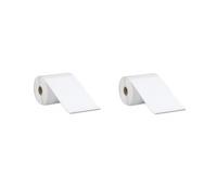 DYMO Authentic LW Extra-Large Shipping Labels for LabelWriter Label Printers White 4'' x 6'' 2 Pack 440 Labels Total (1744907)