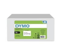 DYMO Authentic LW Extra-Large Shipping Labels for LabelWriter Label Printers White 4"""" x 6"""" 5 Rolls of 220 (1100 Total)