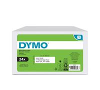 DYMO Authentic LW Mailing Address Labels DYMO Labels for LabelWriter Label Printers White 1-1/8"" x 3-1/2"" 24 Rolls of 350 (8400 Total)
