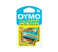 DYMO COLORPOP Authentic Label Maker Tape 12 W x 10 L Black Print on Gold Glitter D1 Standard
