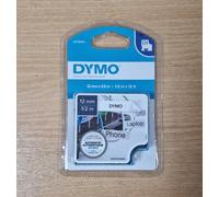 Dymo 16957 D1 Flexible Nylon Tape 12mm x 3.5m Black on White - S0718040