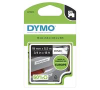 Dymo 16960/S0718070 DirectLabel-etikettes Polyester black on white 19m