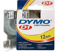 Dymo D1 Label 45013 12 mm Black/White