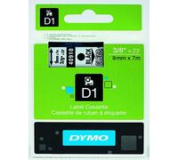 Dymo D1 Replacement Strip 9mm x 7mt - Clear/Black