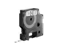 DYMO D1 Standard - Black on White - 6mm. Label colour: Black on white Material: Polyester Country of origin: Belgium. Tape width: 6 mm Tape length: 7 m Package type: Box