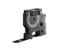 DYMO D1 Standard - White on Black - 12mm