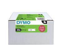 Dymo D1 Tape 12mmx7m Black/White (Pack of 20) 2231632
