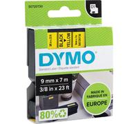 Dymo D1 Tape 9MM Black on Yellow 40918