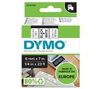 DYMO Labels Self Adhesive D1 - Black Print on White Tape