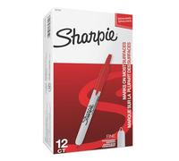 Dymo Fine Rt Red Permanent Marker