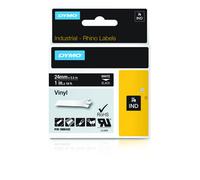 Dymo 1805432 Ribbon Vinyl white on black 24mmx5.5m for Dymo Rhino 6-24