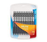 Dymo InkJoy 300 RT 24CD Black Ballpoint Pen - 24pièce (S) (Black, Black, Plastic, Rubber, Metal, 1, Medium)