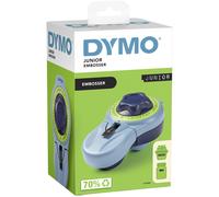 DYMO Junior Embossing Machine for 9mm Tape Blue Plastic Compact Design