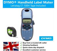 Dymo Label Maker Handheld LetraTag LT-100H Home Office Label Printer UK Keyboard