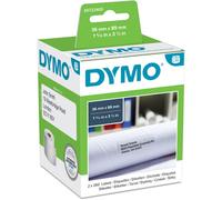 Genuine Dymo Address Labels 36mm x 89mm 130 per Roll x 2 Rolls Self-Adhesive
