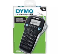 DYMO LabelManager 160 Label Maker | Handheld Label Printer with QWERTY Keyboard | Includes Black & White D1 Label Tape (12mm) | For Home & Office