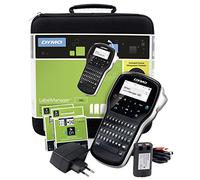 Dymo LabelManager 280 Portable Labelling Device in Case, Rechargeable Labeling Device with QWERTZ Keyboard, with PC or Mac Interface, for D1 Labels in 6, 9 and 12 mm Widths