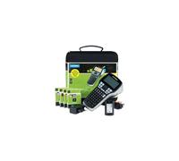 DYMO LabelManager 420P High Performance Rechargeable Portable Label Maker Kit | ABC Keyboard with 4 Rolls of D1 Labels & Carrying Case