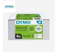 Dymo LabelWriter Multipurpose Labels 32mmx57mm (Pack of 6) 2093094