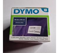 DYMO LW 99014 (S0722430) Address Name Label Roll White 101mm x 54mm - 220 Label