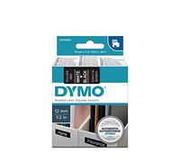 DYMO Laminated Tape for D1 45021 LabelManager™ White 12 mm Black (Pack of 5)