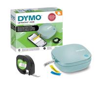 Dymo LetraTag 200B Bluetooth Label Maker | Compact Label Printer | Connects Through Bluetooth Wireless Technology to iOS and Android | Includes 1 White Paper Label Tape | Daydream Blue