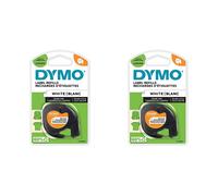 DYMO LetraTag Iron-On Fabric Labels Authentic 12 mm x 2 m Roll Black Print