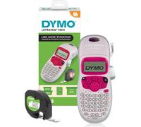 Dymo LetraTag LT-100H Handheld Label Maker Pink 12mm x 4m 2 Line Printing