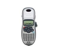 DYMO LetraTag LT-100H Handheld Labelling Device | Portable Label Printer with ABC Keyboard | Ideal for Office or Home - for LT 12 mm Label Tape - Silver Limited Edition Includes 4 AA Batteries