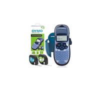 Dymo LetraTag LT-100H Label Maker Starter Kit+ | Handheld Label Printer Machine | with Paper, Clear Plastic Label Tape & Machine Holder | Ideal for O