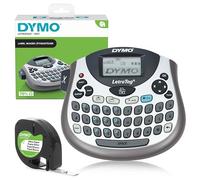 Dymo LetraTag LT-100T Label Maker | Portable label printer with QWERTY keyboard | Silver | Ideal for the office or at home