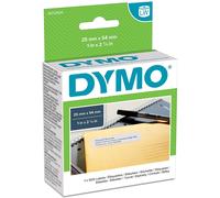 DYMO LW Large Return Address Labels, 25 mm x 54 mm, Roll of 500 Easy-Peel Labels, Self-Adhesive, for LabelWriter Label Makers, Authentic