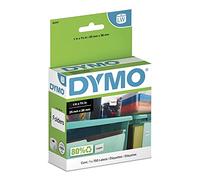 DYMO LW Library Book Spine Labels for LabelWriter Label Printers, White, 1" x 1.5", 1 Roll of 750