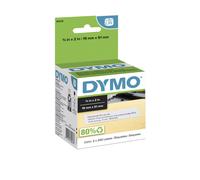 DYMO LW Return Address Labels 3/4"""" x 2"""" White Self-Adhesive 2 Rolls of 500 (30578)