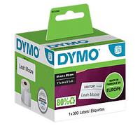 DYMO Name Badge Labels S0722560 Black on White 41 x 89 mm Pack of 300 Labels