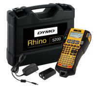 DYMO RHINO 5200 Industrial Label Maker | Labelling Machine Kit Case | Time-Saving Hot KeysPrints FastDurable Label Maker For Job Sites and Heavy-Duty Labelling Jobs | UK Plug