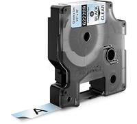 DYMO Rhino Industrial Permanent Polyester Labels | 12 mm x 5.5 m | Black Print on Clear | Self-Adhesive | for LabelManager & Rhino Label Makers