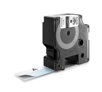 Original Dymo 1734821 Black on White 24mm x 5.5m Industrial Self-Laminating Labe