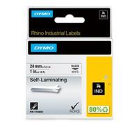 Dymo - Rhino Tape Self Laminating Vinyl 24 Mm Wit - pctablet - P2222z