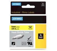 DYMO S0718290 TUBING, HEAT SHRINK, YELLOW, 9MM