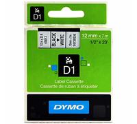 Dymo S0720530 D1 Tape 12mm Black on white - (Consumables > Labels)