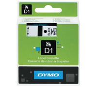 DYMO Authentic D1 Labels | Black Print on Yellow Tape | 6 mm x 7 m | Self-Adhesive Labels for LabelManager Label Makers | Made in Europe