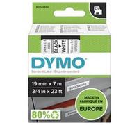 DYMO S0720830 D1 TAPE BLACK/WHITE 19MM