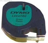DYMO - S0721640 - LABEL, TAPE, PLASTIC, GREEN, 12MMX4M