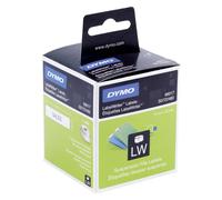 Dymo S0722460 LabelWriter Suspension File Labels, Permanent, 12 x 50 mm, Roll of 220 - Black Print on White