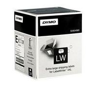 Dymo S0904980 104mm x 159mm XL Shipping Labels Black on White