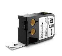 DYMO XTL All-Purpose Vinyl Labels | 24 mm x 7 m | Black on White